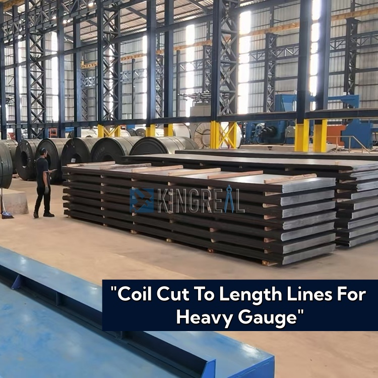 Lignes de coupe à longueur pour gros calibre