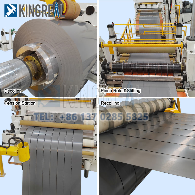 Линия для продольной резки стальных рулонов