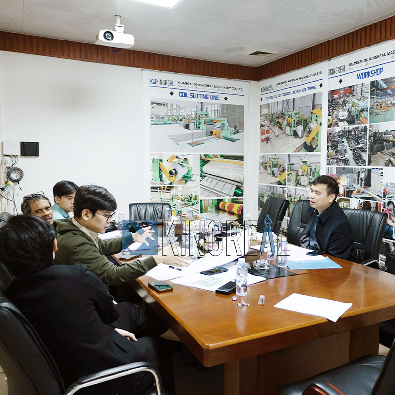 steel coil cutting machine