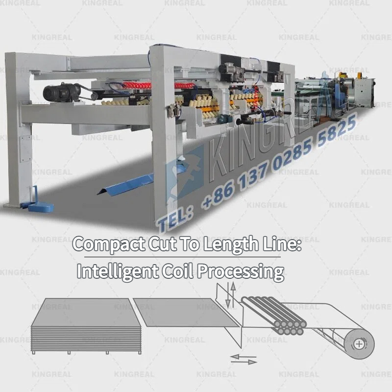 Kompaktowa linia do cięcia na wymiar: Inteligentne przetwarzanie cewek Kompaktowa linia do cięcia na wymiar: Inteligentne przetwarzanie cewek