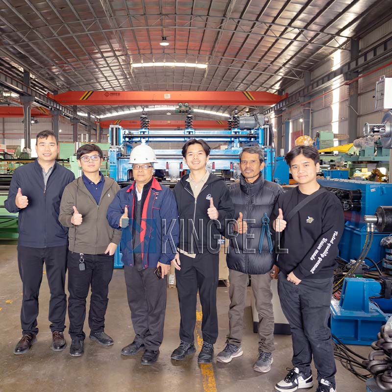 automatic cut to length line