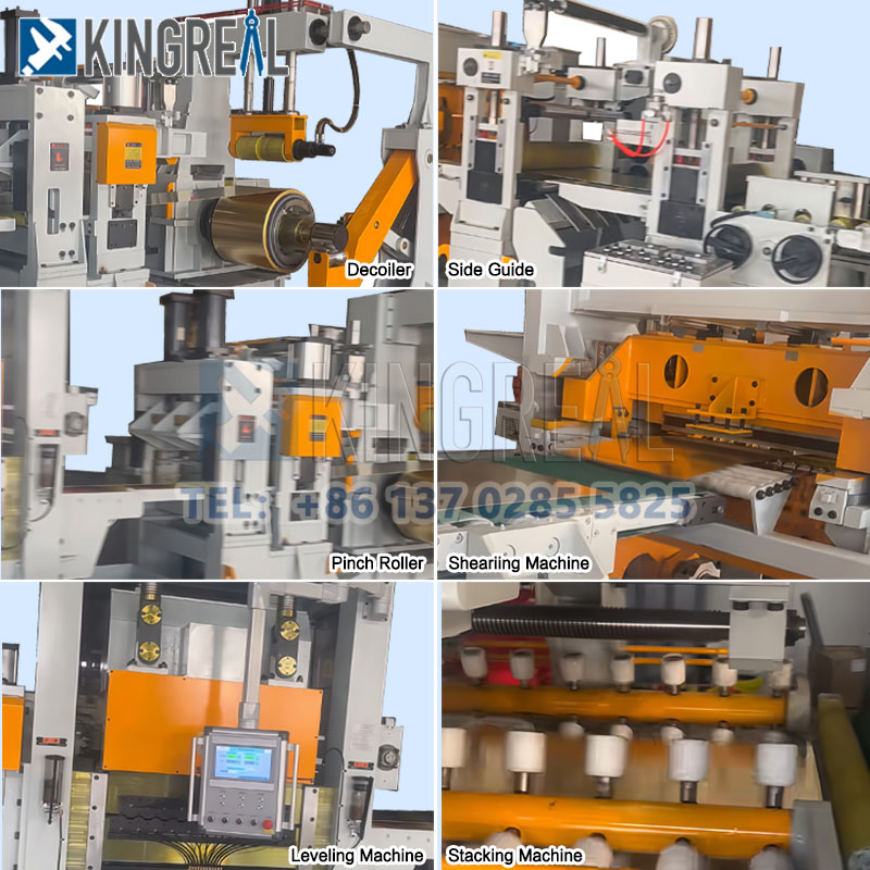 brass coil cutting line