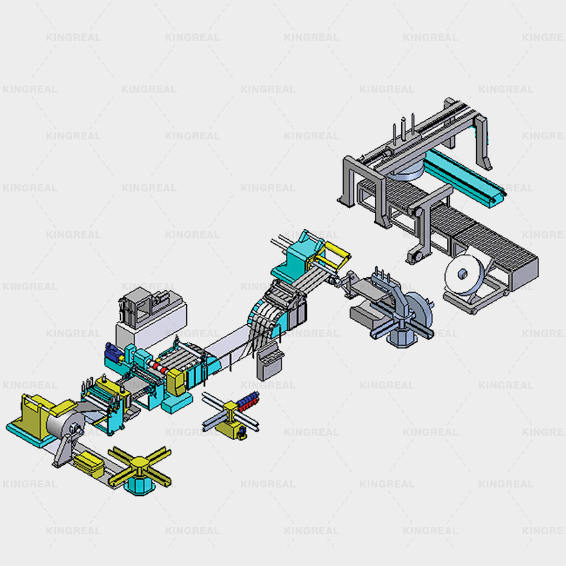 cold rolled steel coil packaging machine