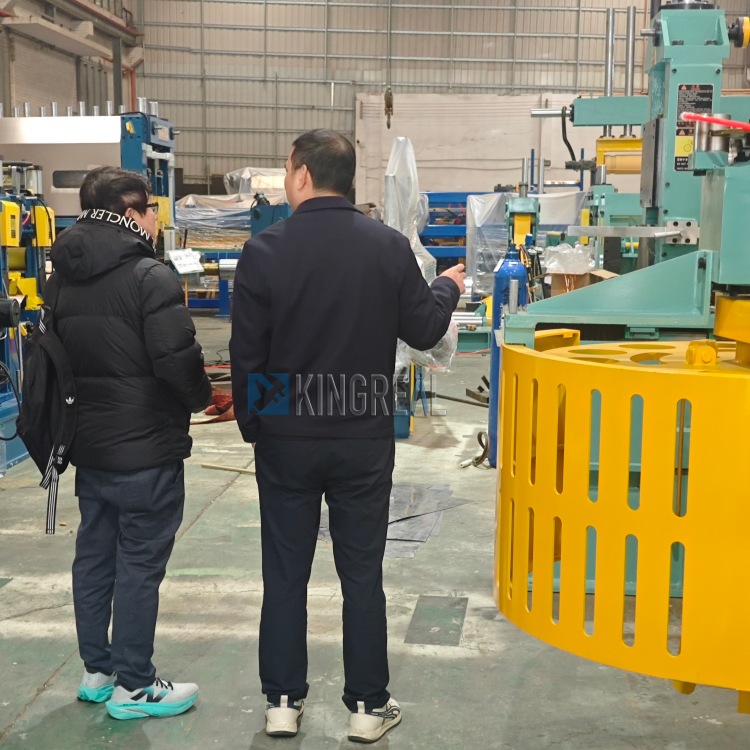 steel cut to length line