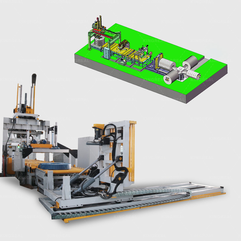 steel coil packaging line