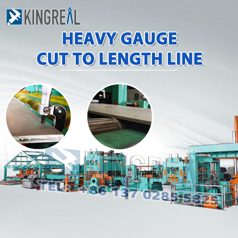 heavy gauge cut to length line heavy gauge cut to length line