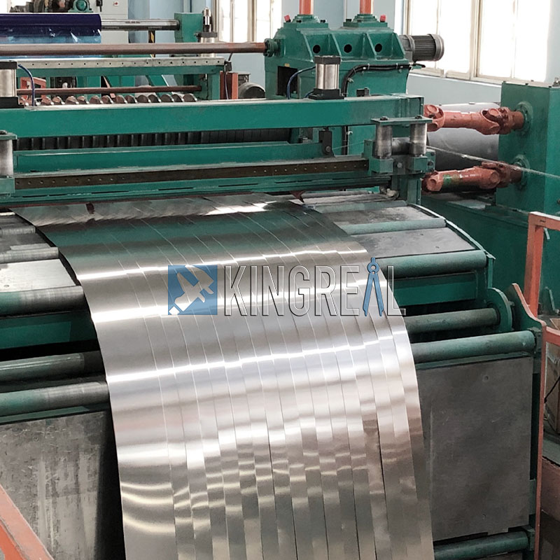 aluminum steel coil slitting machine