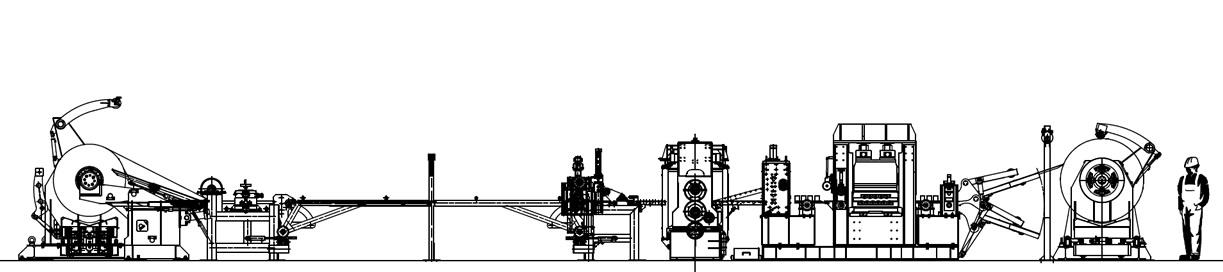 steel cut to length line steel cut to length line