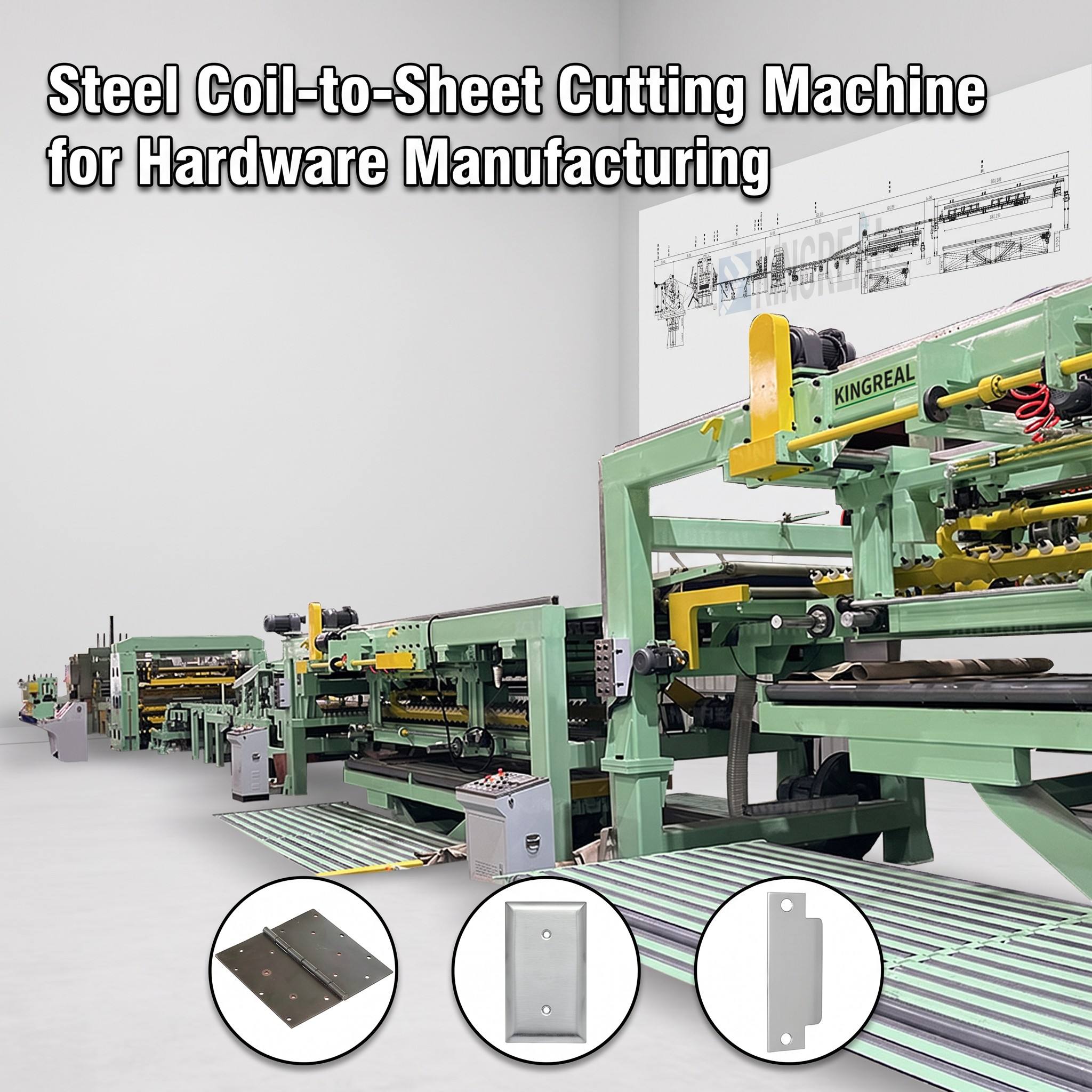 Steel Coil-to-Sheet Cutting Machine for Hardware Manufacturing