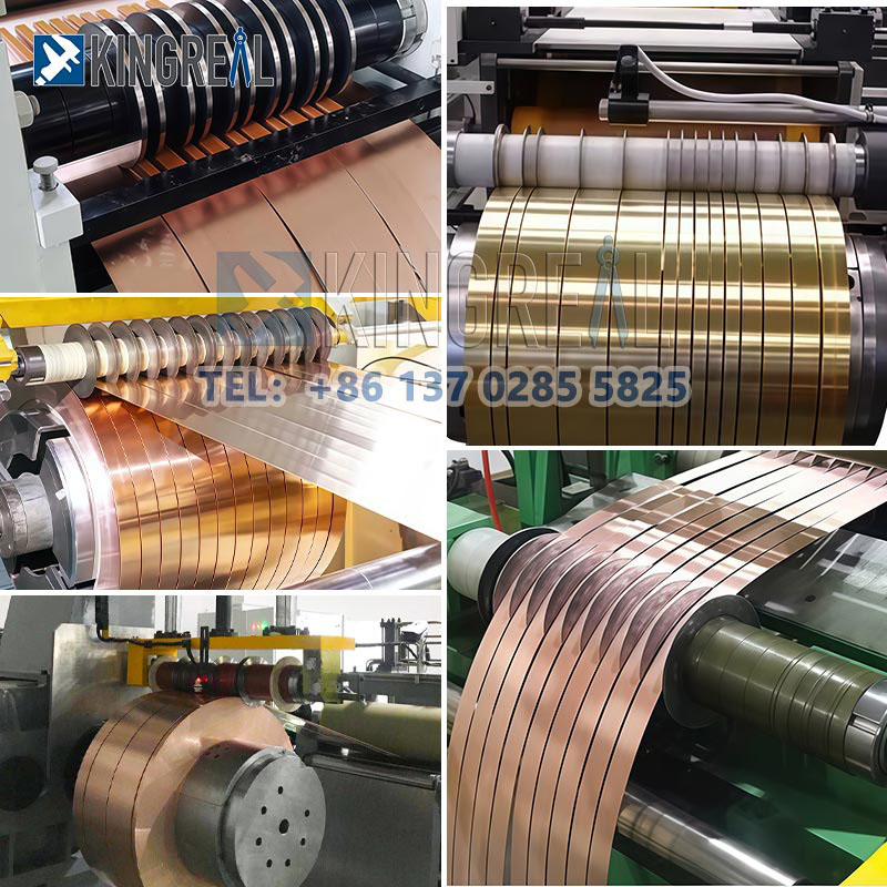 copper coil slitting line