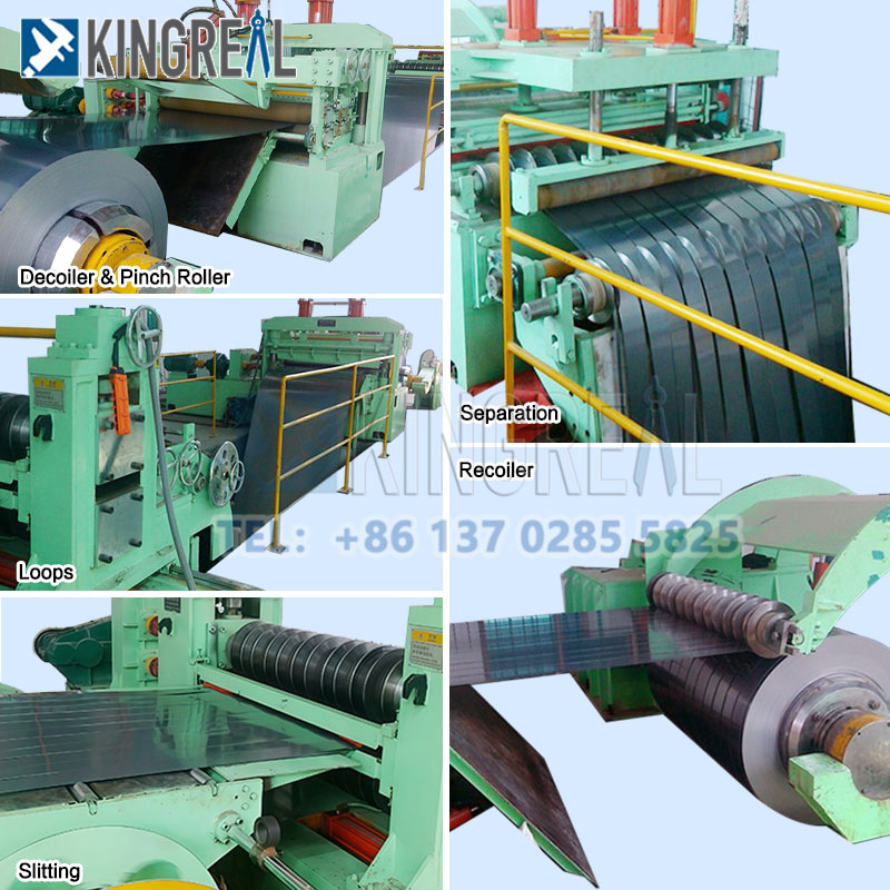 stainless steel slitting machine