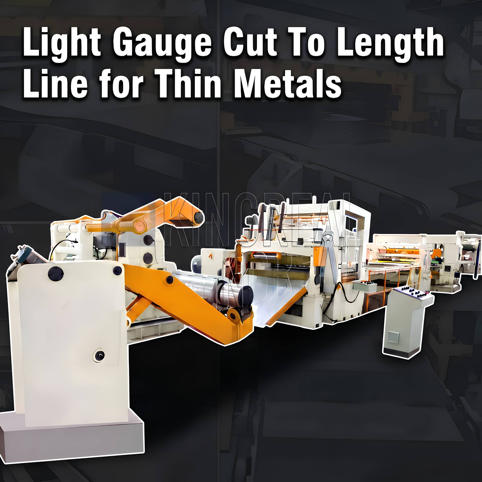 Light Gauge Cut To Length Line for Thin Metals