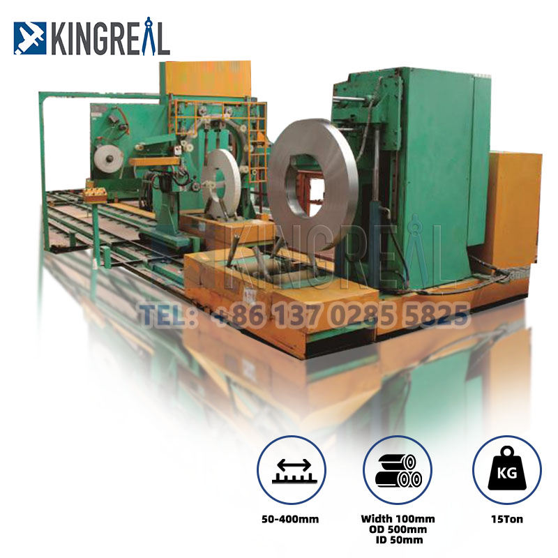 vertical steel coil packing line