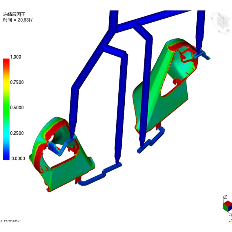 Molde de la carcasa del espejo retrovisor