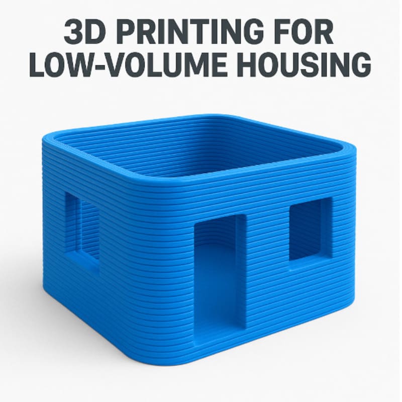 3D Printing For Low-volume Housing