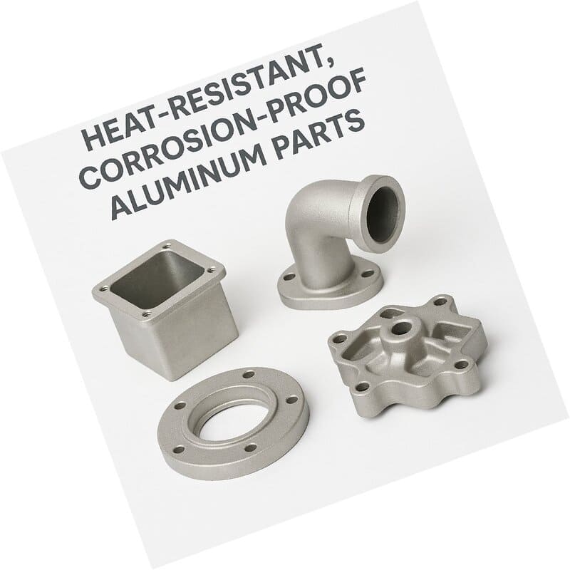 Heat-resistant, Corrosion-proof Aluminum Parts
