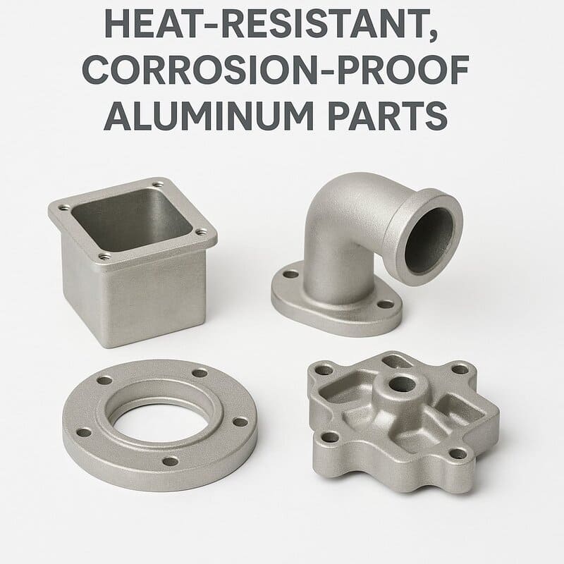 Heat-resistant, Corrosion-proof Aluminum Parts