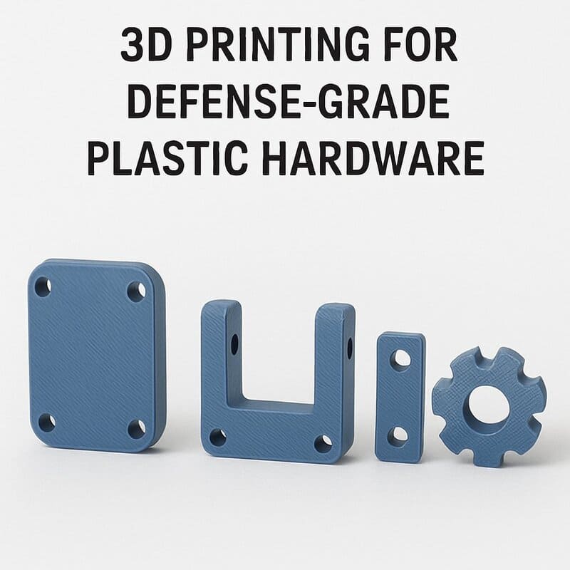 3D Printing For Defense-grade Plastic Hardware