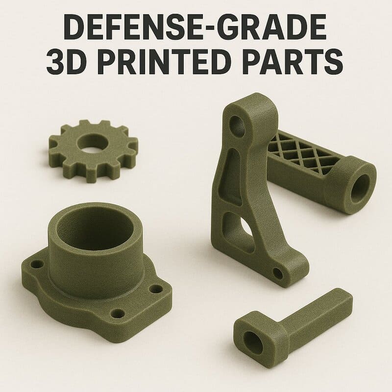 Military 3D Printed Parts