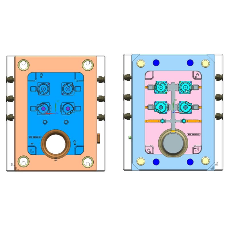Custom Mechanical Parts Die Cast Aluminum