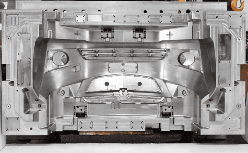 Automotive bumper mould