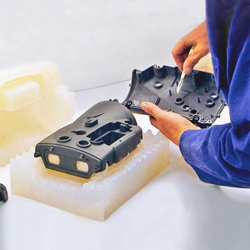 rapid prototyping with silicone molds