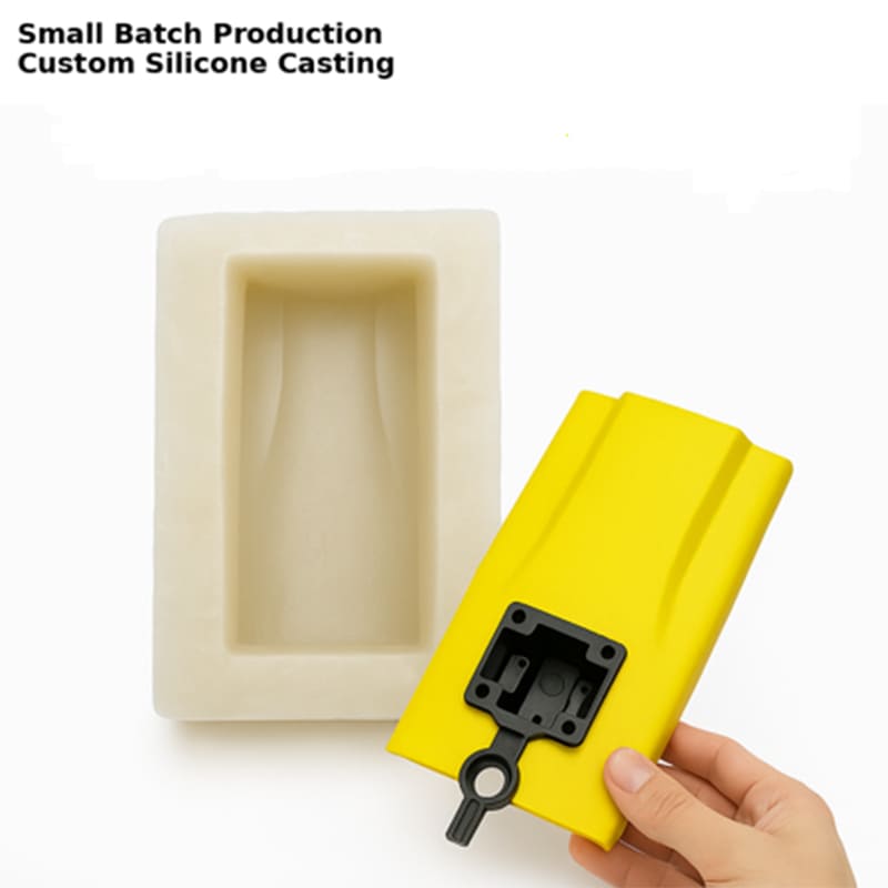 medical silicone casting components