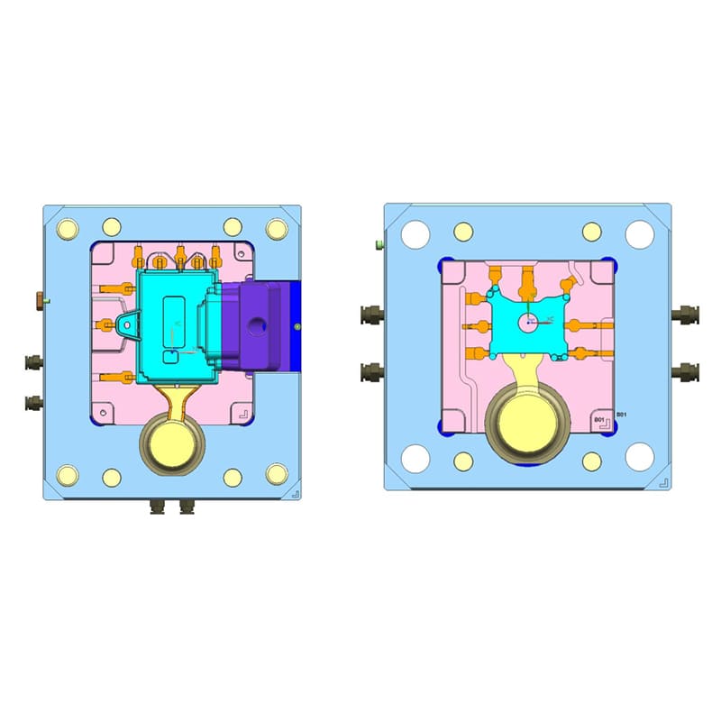 CNC machined heatsink housing maker
