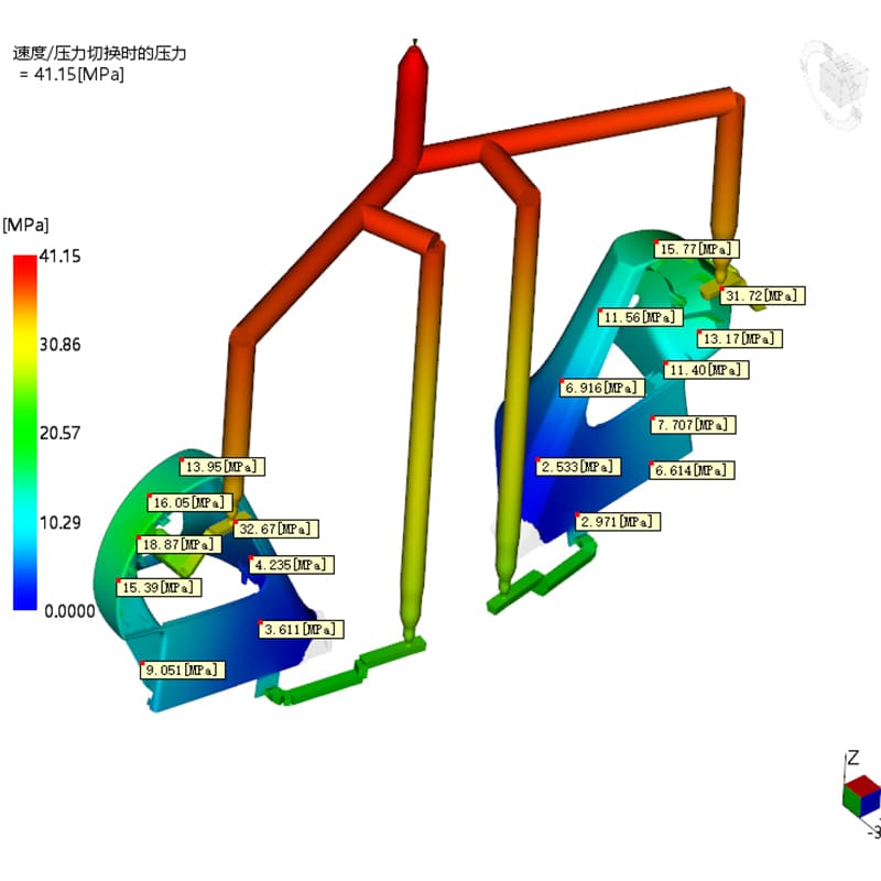 low warpage injection mould