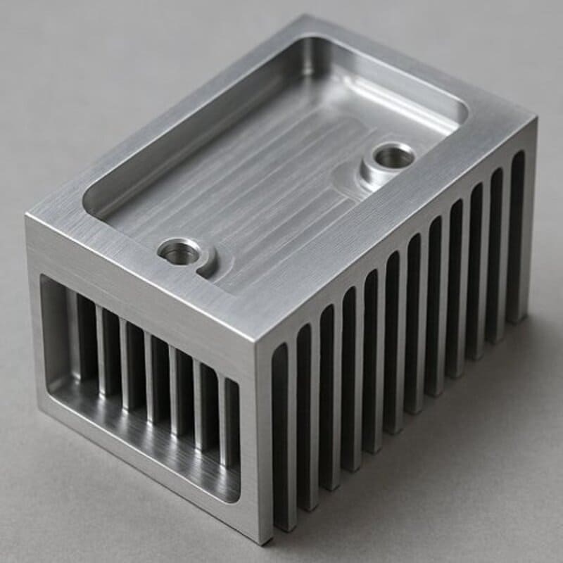 aluminum alloy heat sink parts manufacturing