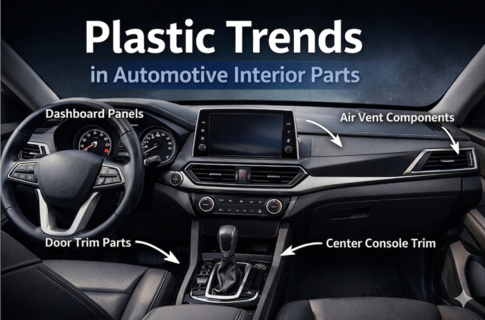 Plastični trendi v avtomobilskih notranjih delih: materiali, oblikovanje in inovacije v proizvodnji