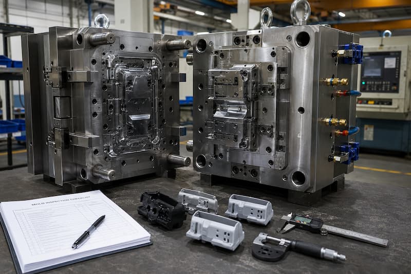 Injection Mold Acceptance Checklist Before Shipment