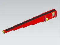 Logistique Machine télescopique de chargement et de déchargement