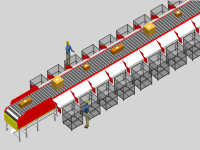 Linear sorting system