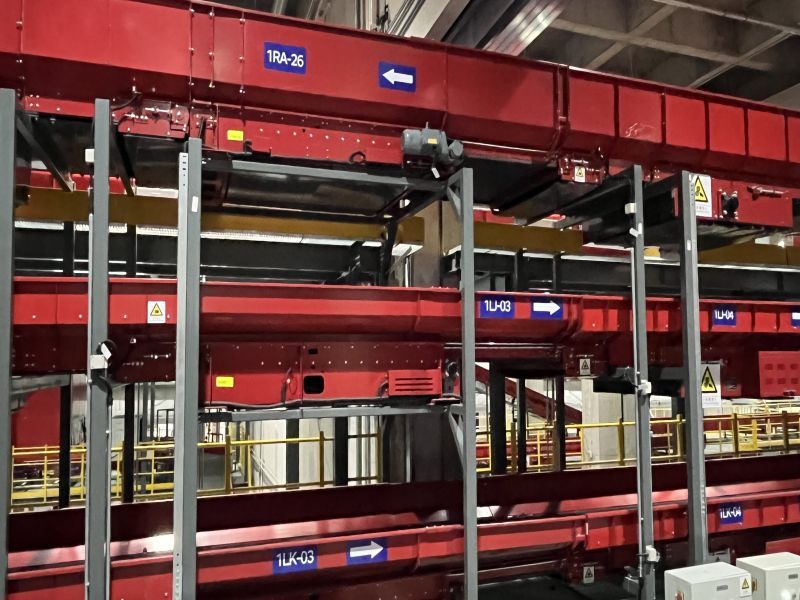 Fire isolation Telescopic machine