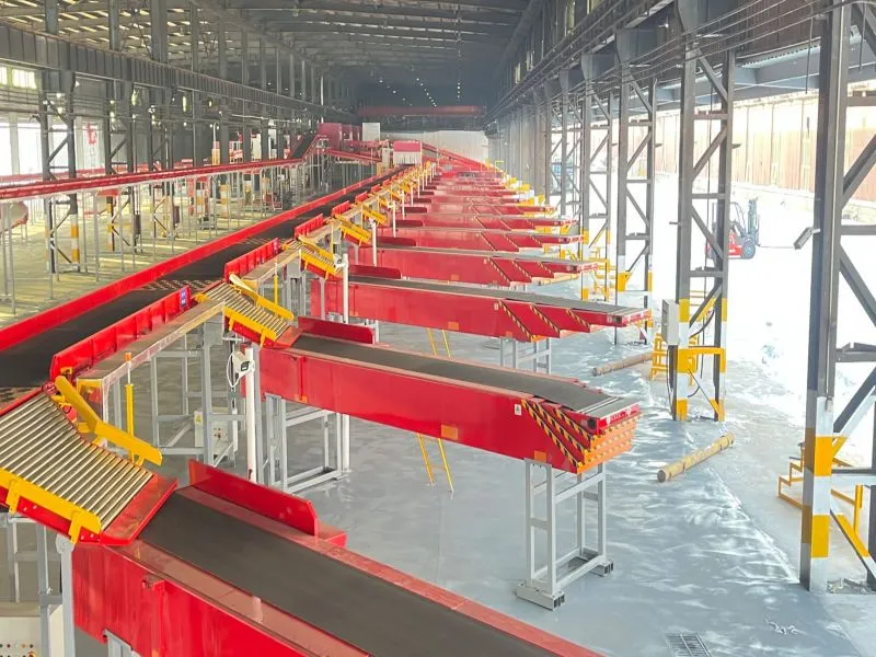 Logistique Machine télescopique de chargement et de déchargement