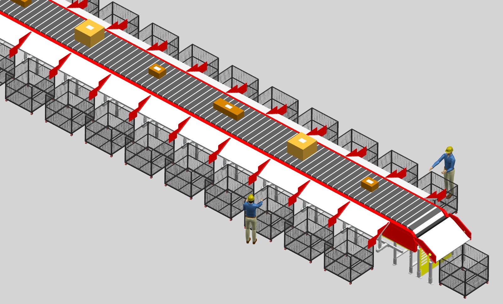 Logistics Fast and efficient sorting