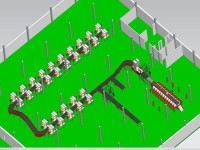 High speed linear sorting machine