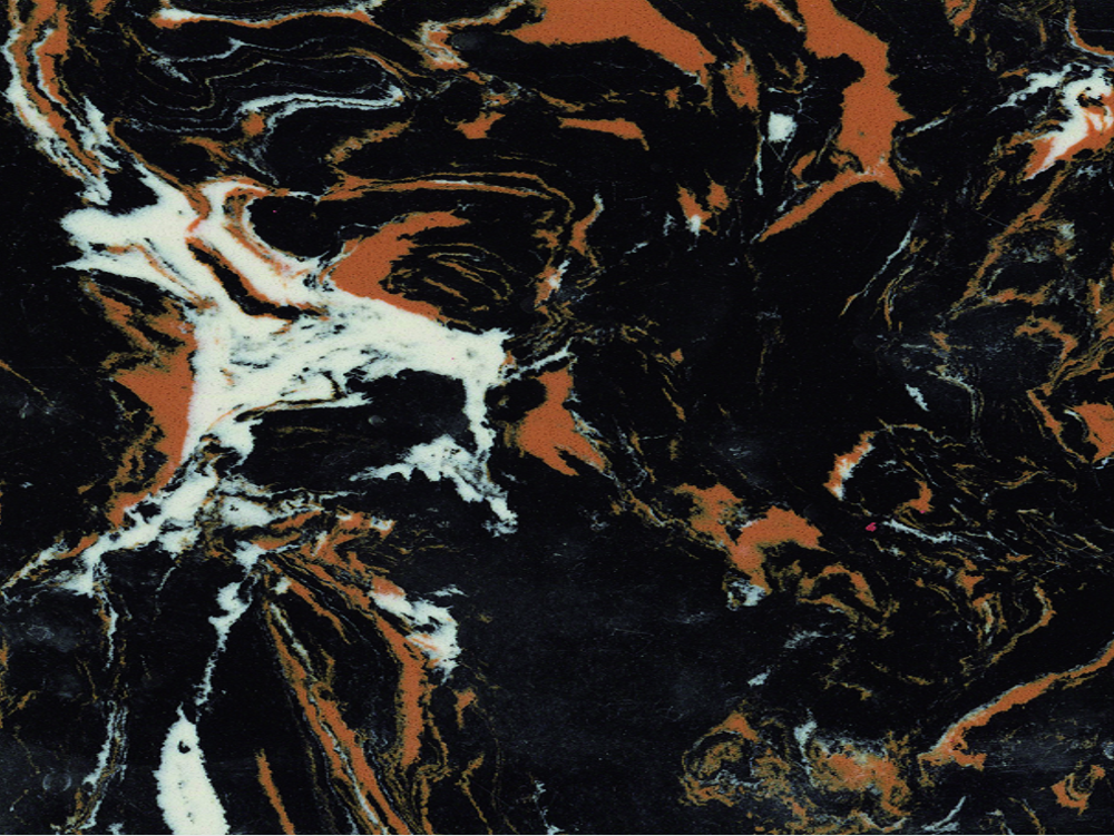 black gold leaf artificial sotne