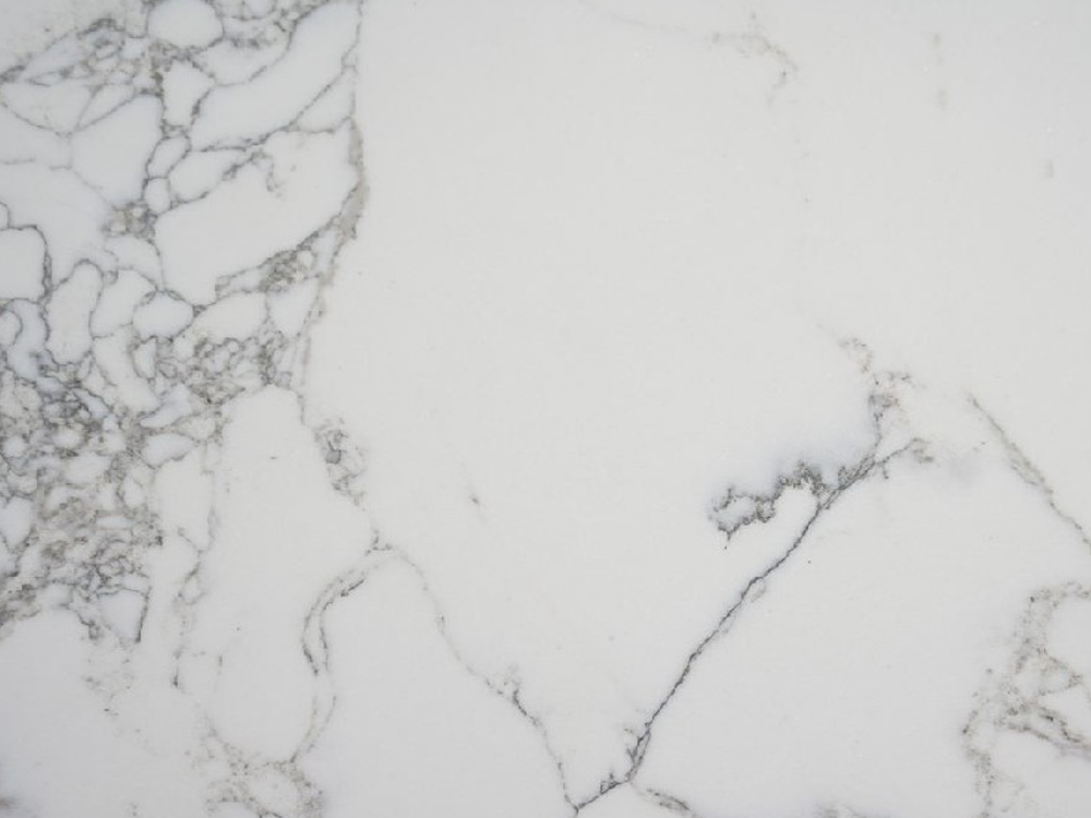 wavy white artificial sotne