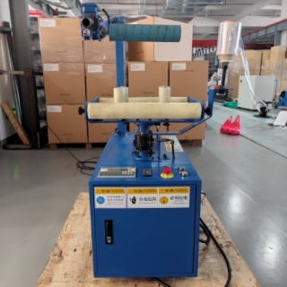 Desktop hose winding packaging machine