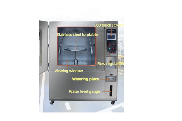 IPX23456 waterproof rating test box