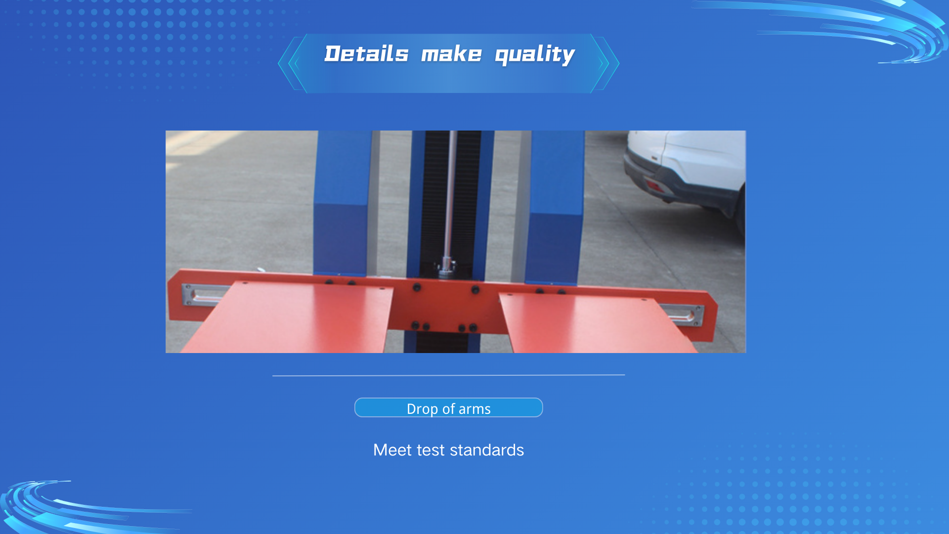 Drop testing machine