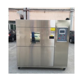 High and low temperature impact test chamber