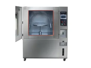 غرفة اختبار المطر المتقدمة متوفرة الآن - توفر اختبار IPX3-4 دقيقًا مع تصنيفات مقاومة للماء قابلة للتوسيع لقطع غيار السيارات والإلكترونيات