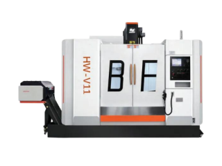 HW-V11 Vertical Parts Machining Center Delivers ±0.003mm Precision for High‑Mix Production