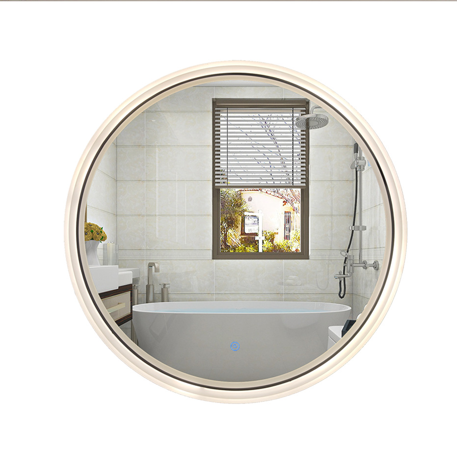 LED Acrylic Round Makeup Vanity Mirror