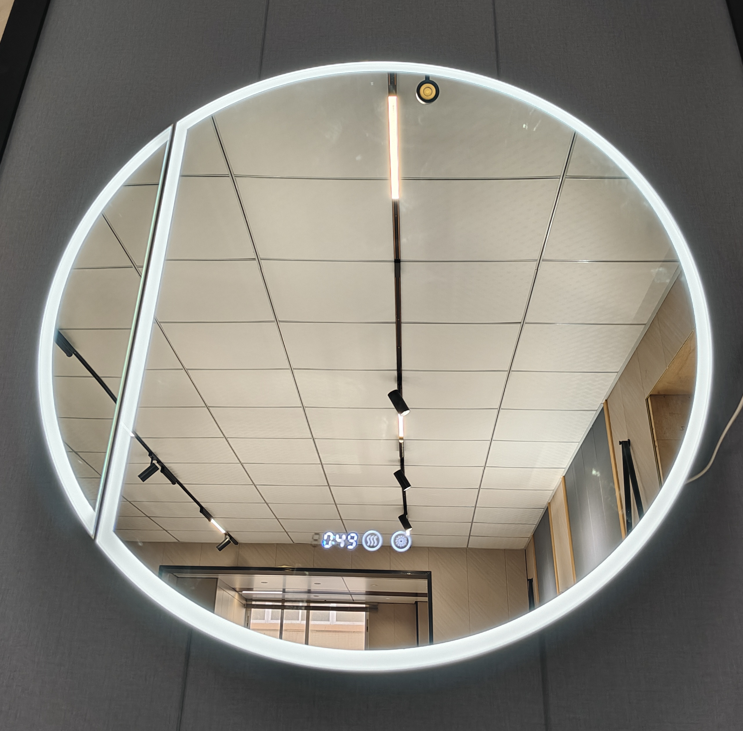 Smart bathroom mirror is a practical bathroom essential product