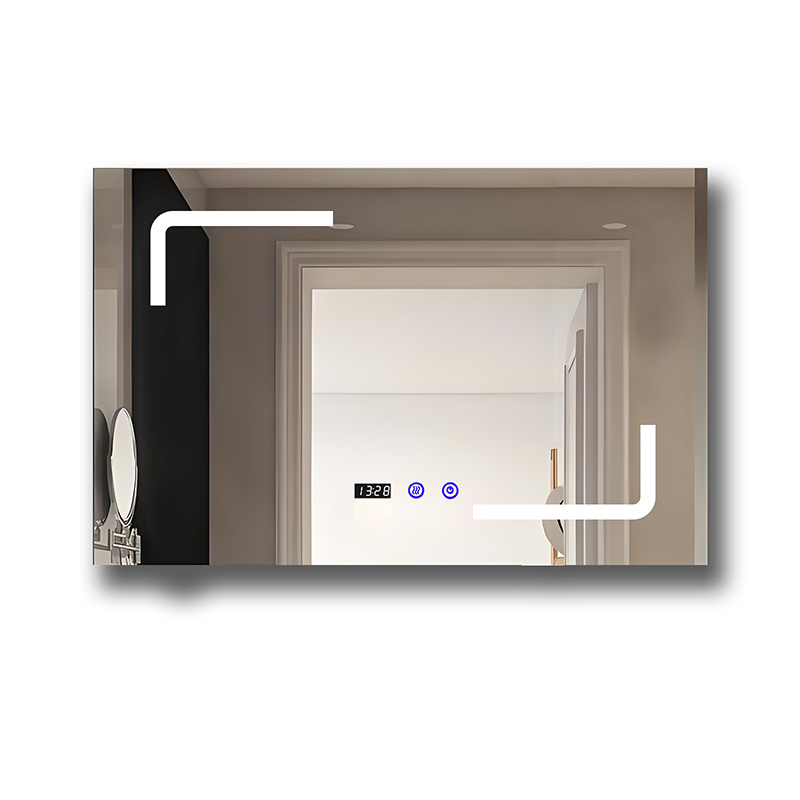 High Definition Square Mirror With Light For Hotel