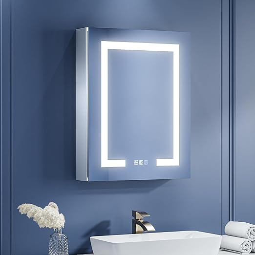 Recessed Led Lighted Medicine Cabinet